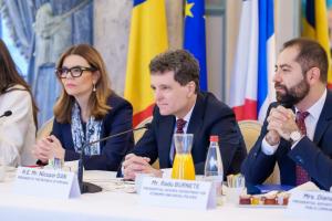 Consultări internaționale pe tema planului de pace: Nicușor Dan, prezent la reuniunea &bdquo;Coaliției de Voință&rdquo;