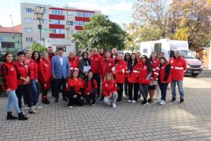 Caravana de Sănătate din Arad a plecat la drum