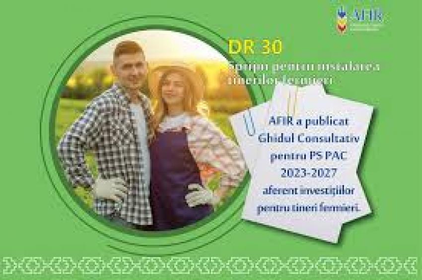 Sprijin pentru instalarea tinerilor fermieri
