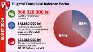 2024: Buget axat pe dezvoltare în Bacău