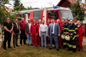 Dotări pentru intervenții la dezastre într-o comună din Harghita