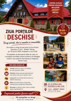 &bdquo;Ziua Porţilor Deschise&rdquo; &icirc;n Csei Brădet-Săcele