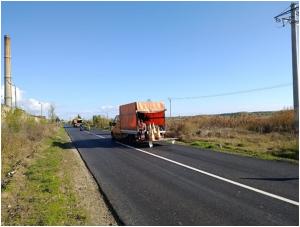 Lucrări de întreținere a drumului județean 212