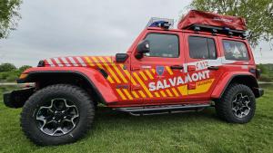 Inovație în salvarea montană – cea mai performantă ambulanță montană din România, acum operațională în Gorj!