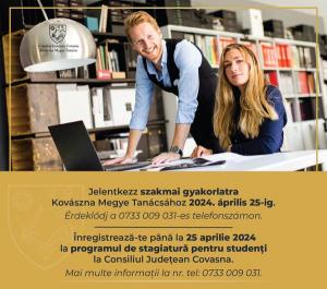 Internship la CJ Covasna