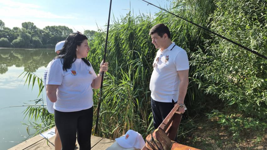 Concurs internațional de pescuit pentru persoanele cu dizabilități la Galați