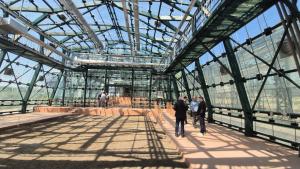 Investiție la Grădina Botanică Galați: lucrările la sera tropicală se apropie de final