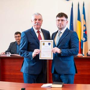 Cel mai tânăr consilier județean din Covasna