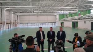 Inaugurarea bazei sportive din campusul Universității &quot;Valahia&quot; din Târgoviște