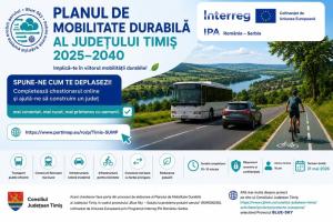 Chetionar pentru Planul de Mobilitate Durabilă &icirc;n Timiș