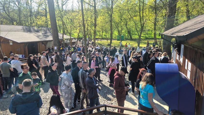 Start în forță pentru zona de agrement din Galați: mii de turiști în primul weekend