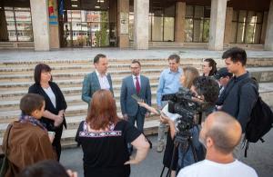 Începerea lucrărilor pentru creșterea eficienței energetice a Palatului Administrativ în Harghita