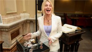 Nadia Comăneci, primită la Palatul Victoria &icirc;naintea Galei &bdquo;50 de ani de la prima notă de 10&rdquo;
