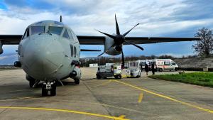 Patru răniți din Macedonia de Nord sunt transportați &icirc;n Lituania cu un avion militar rom&acirc;nesc