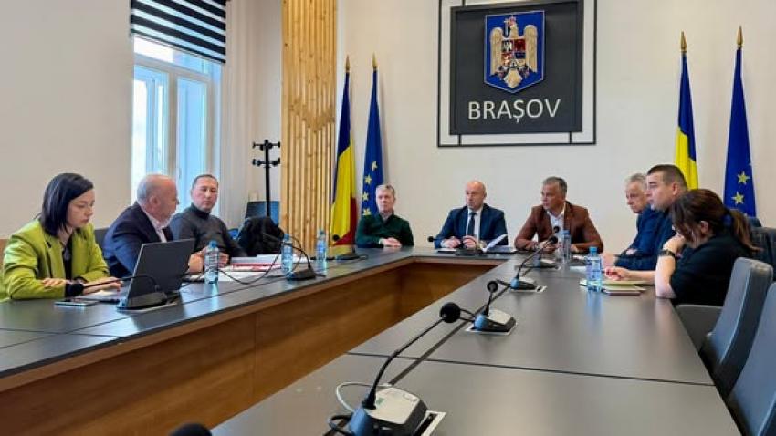 Fluidizarea traficului între Braşov şi Tărlungeni, o prioritate a administrației județene