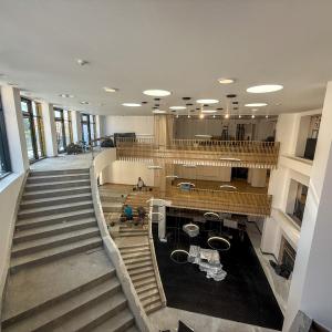 Modernizarea Bibliotecii județene „Gheorghe Șincai” Oradea se apropie de final