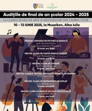 &Icirc;ncheierea anului școlar la Școala de Arte și Meșteșuguri din Alba