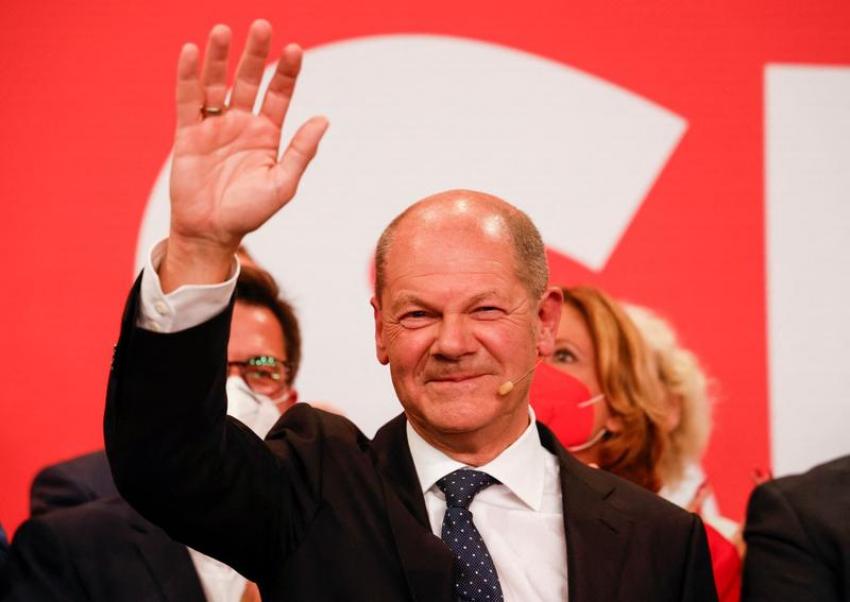 Delegația Română PSD din Parlamentul European îl felicită pe candidatul SPD, Olaf Scholz, pentru câștigarea alegerilor din Germania